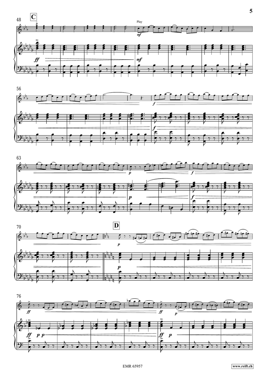 Epic Fantasy Epic Fantasy Clarinet Solo scores gallery preview page 7