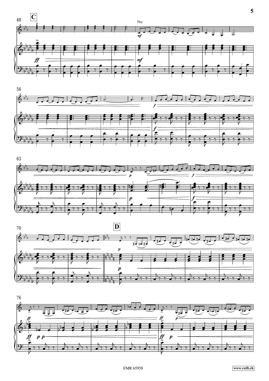Epic Fantasy Epic Fantasy Bass Clarinet scores gallery preview page 7