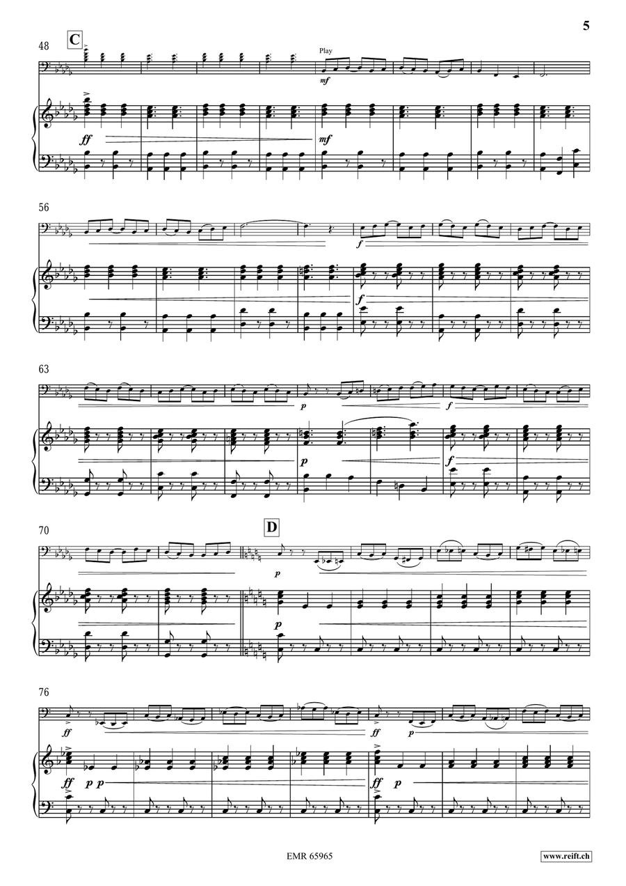 Epic Fantasy Epic Fantasy Bass Trombone scores gallery preview page 7