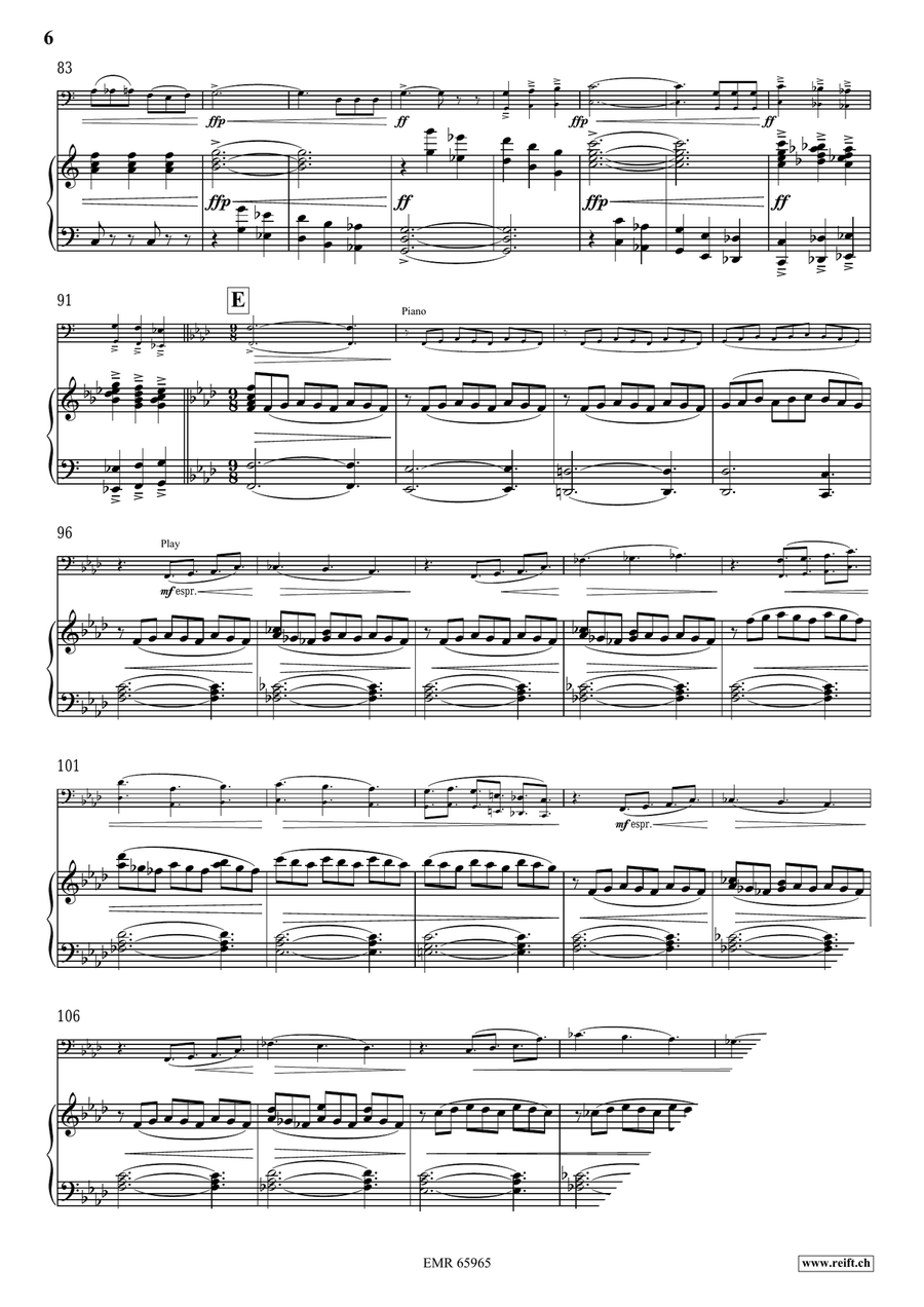 Epic Fantasy Epic Fantasy Bass Trombone scores gallery preview page 8