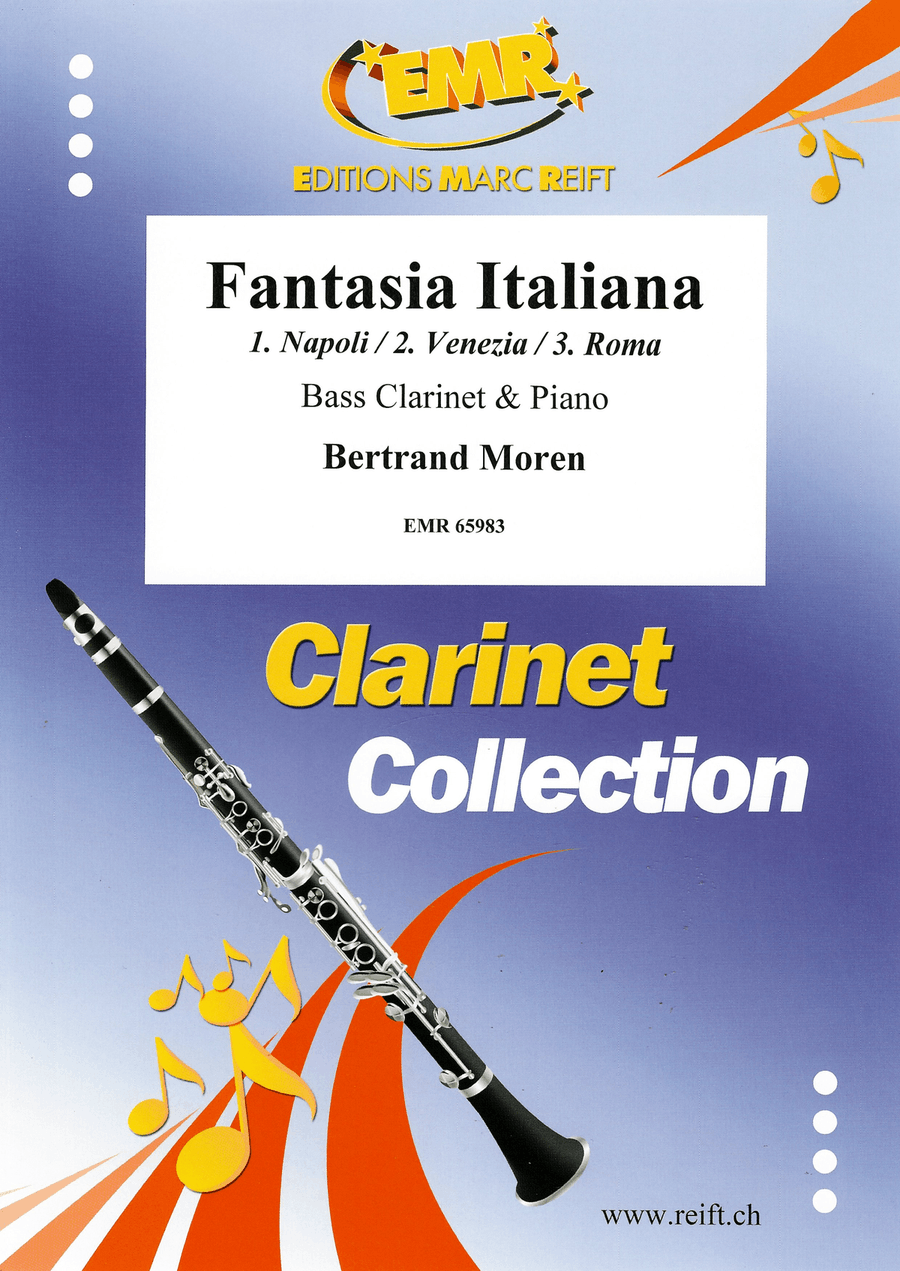 Fantasia Italiana Fantasia Italiana Bass Clarinet scores gallery preview page 1