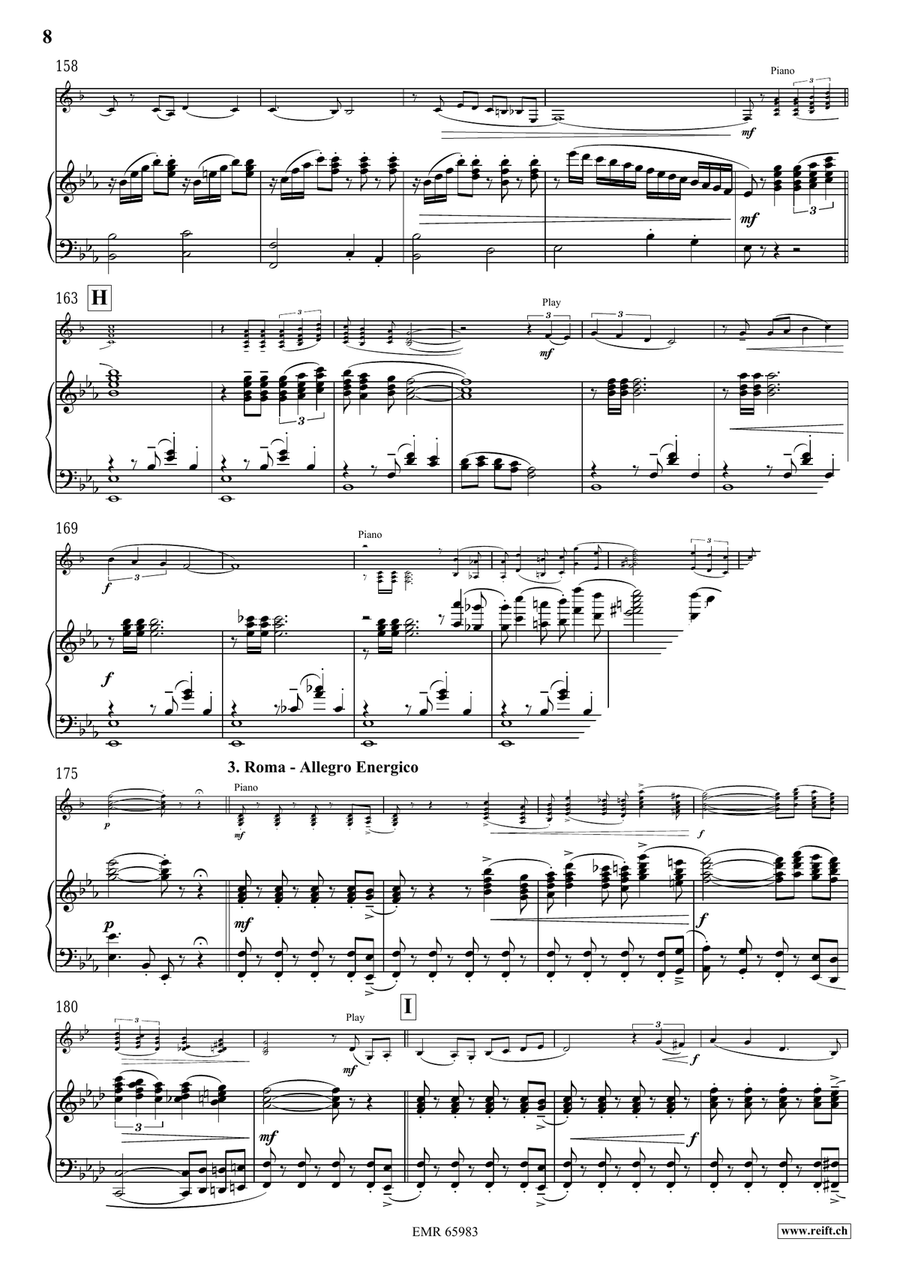 Fantasia Italiana Fantasia Italiana Bass Clarinet scores gallery preview page 8