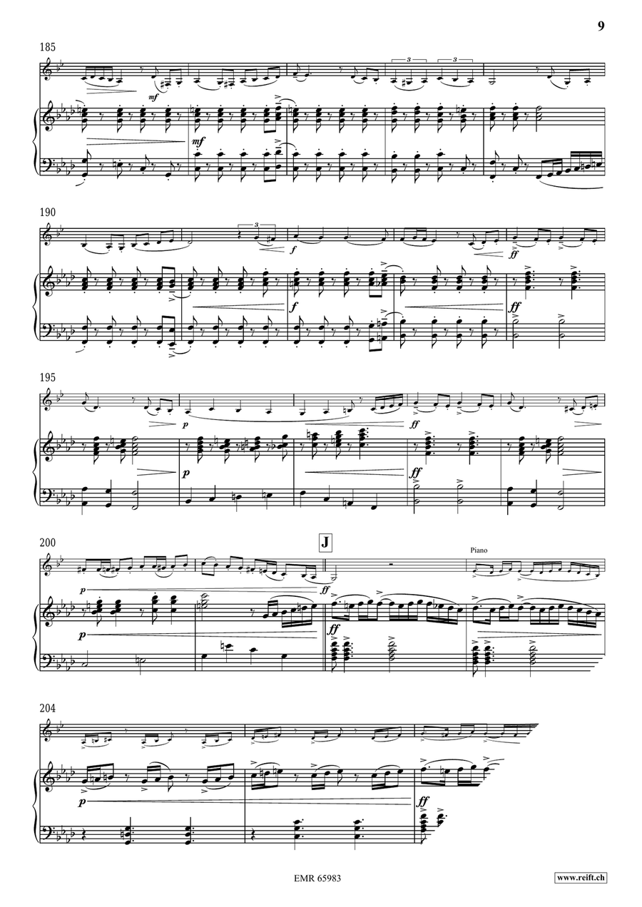 Fantasia Italiana Fantasia Italiana Bass Clarinet scores gallery preview page 9