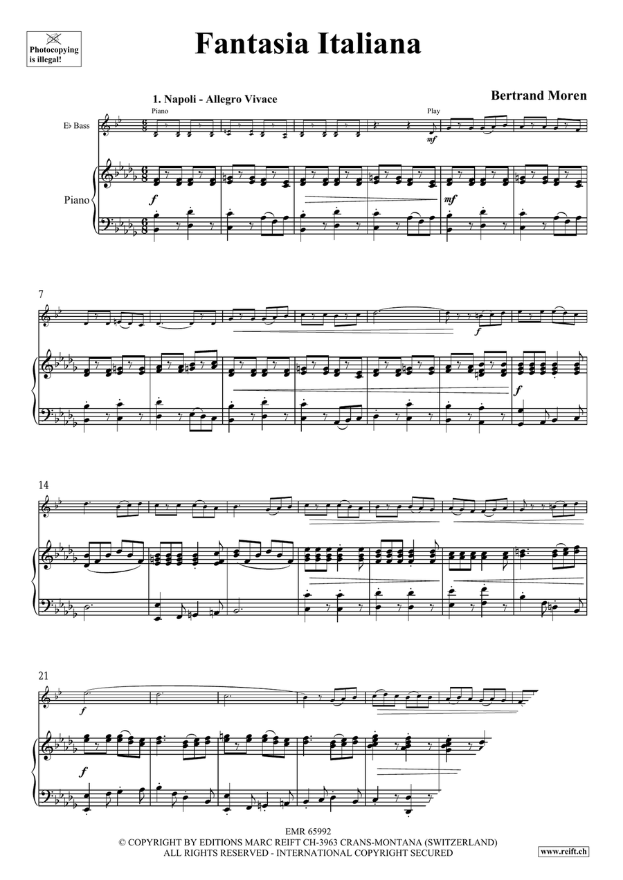 Fantasia Italiana Fantasia Italiana Voice Solo scores gallery preview page 5