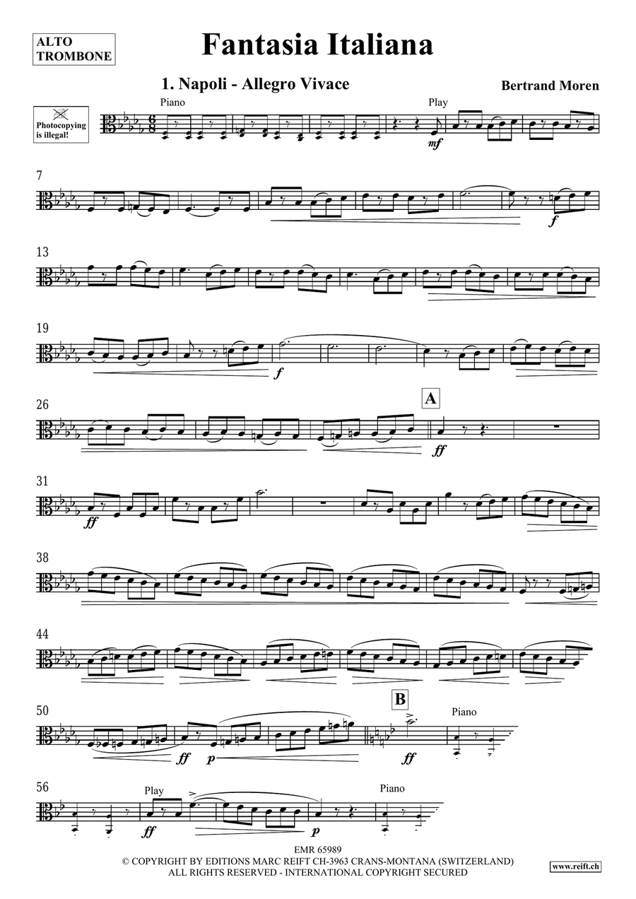 Fantasia Italiana Fantasia Italiana Piano Accompaniment scores gallery preview page 4