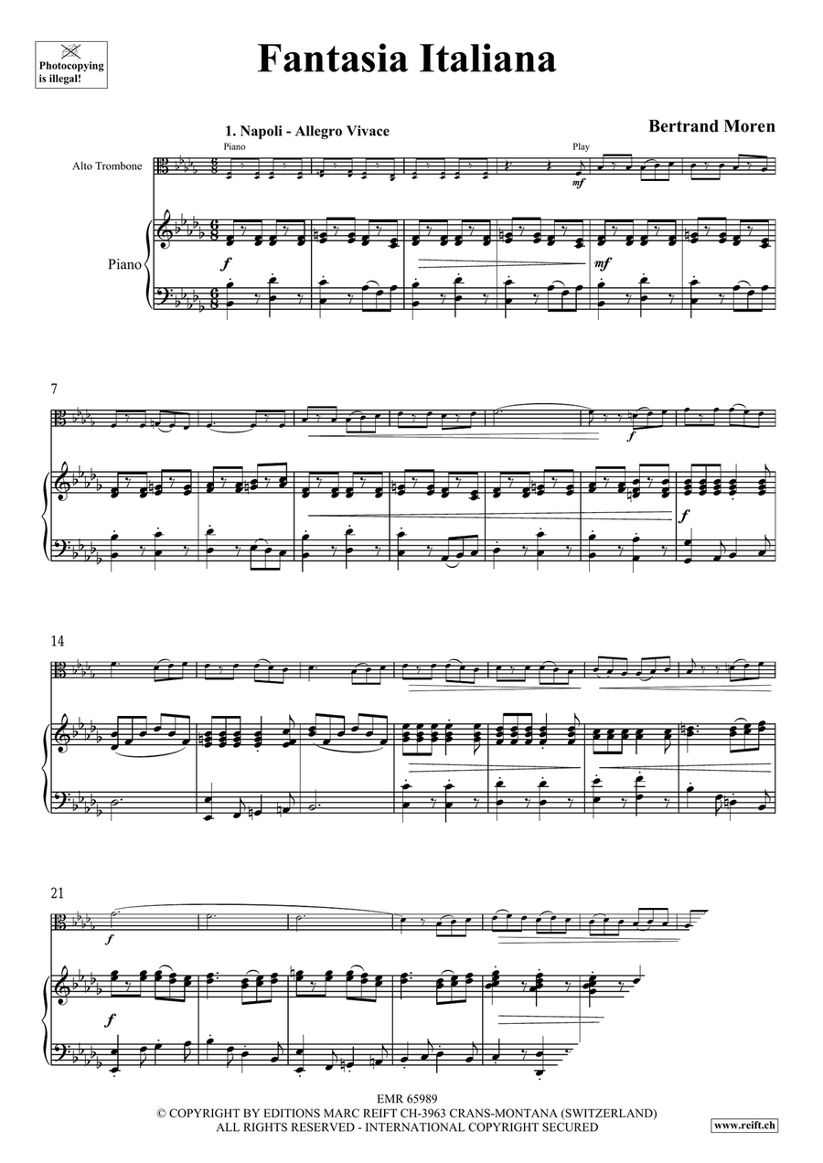 Fantasia Italiana Fantasia Italiana Piano Accompaniment scores gallery preview page 5