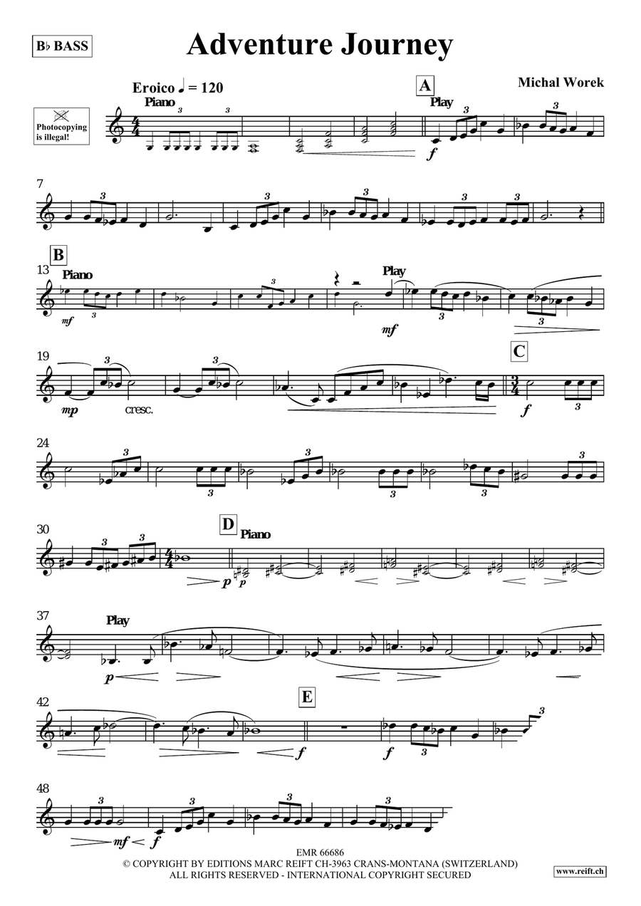 Adventure Journey Adventure Journey Voice Solo scores gallery preview page 4