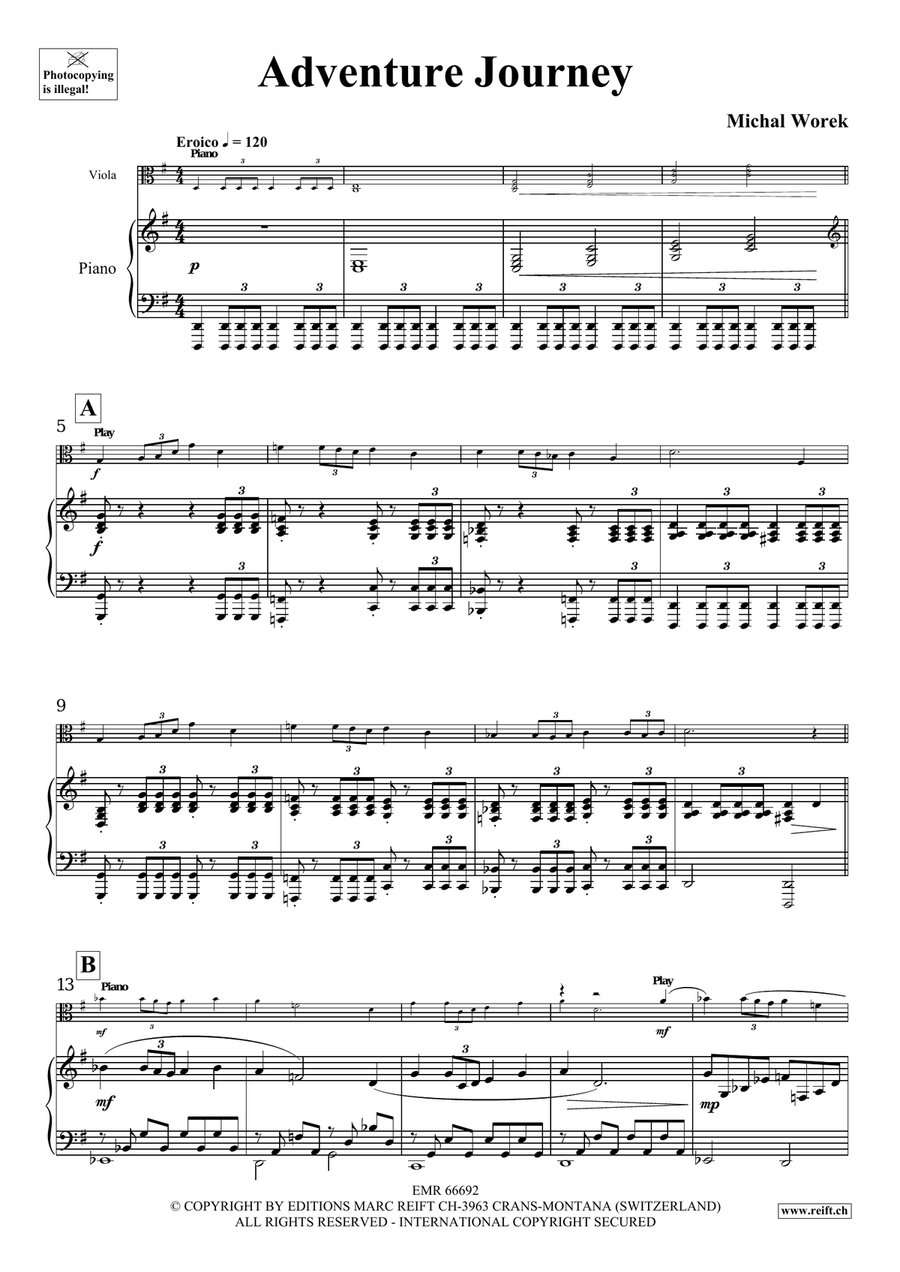 Adventure Journey Adventure Journey Piano Accompaniment scores gallery preview page 5