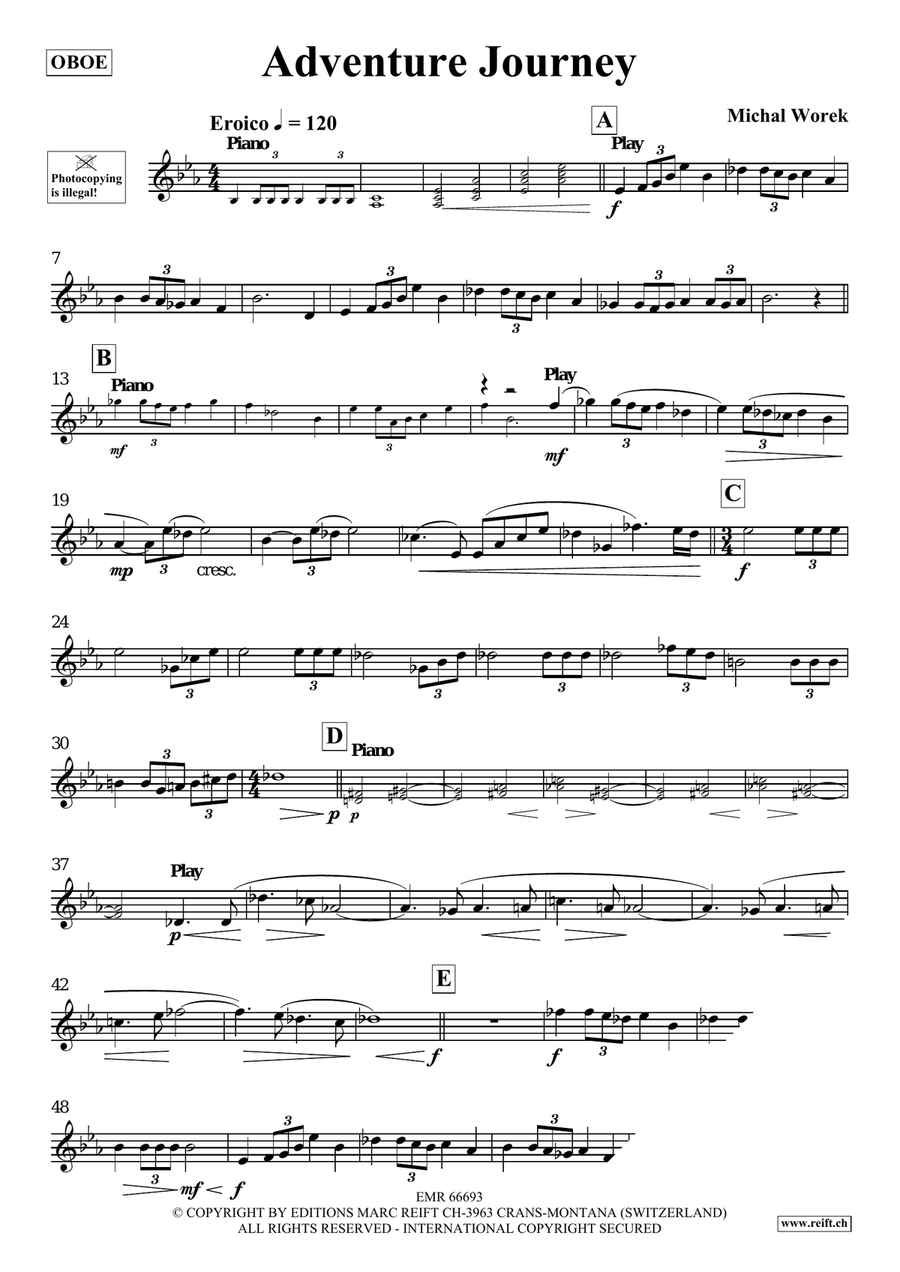 Adventure Journey Adventure Journey Piano Accompaniment scores gallery preview page 4