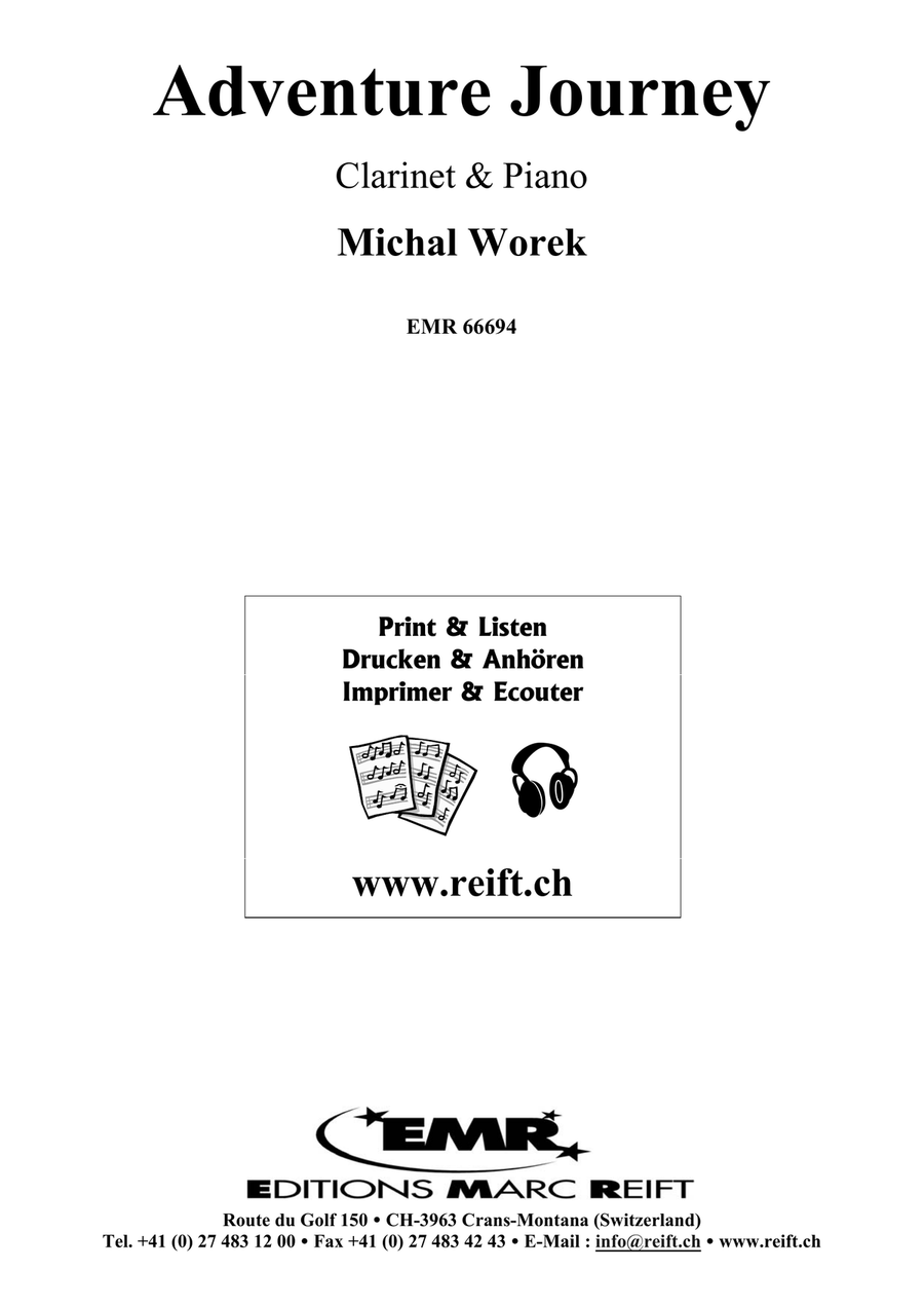 Adventure Journey Adventure Journey Clarinet Solo scores gallery preview page 2