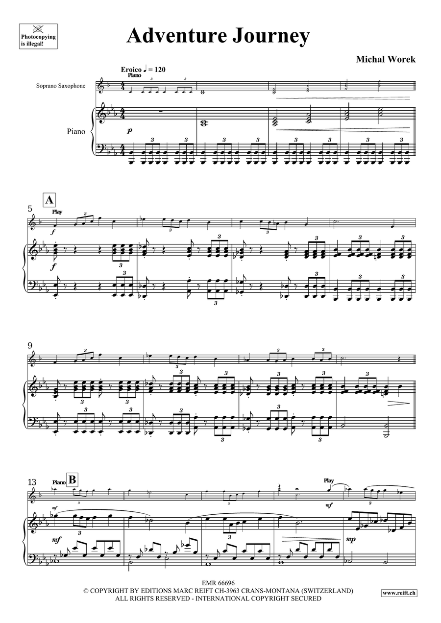 Adventure Journey Soprano Saxophone - Sheet Music page 5