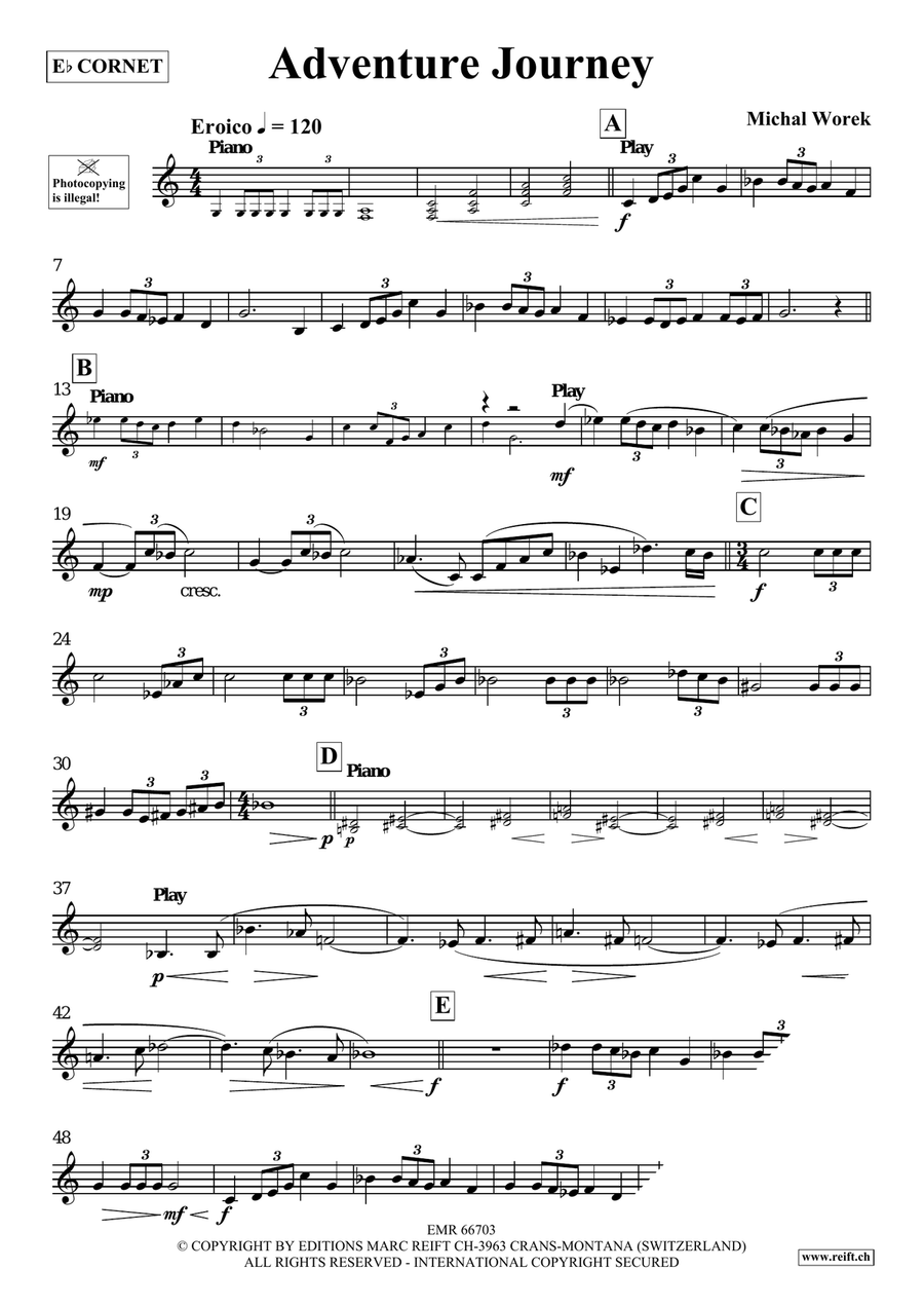 Adventure Journey Adventure Journey Cornet scores gallery preview page 4