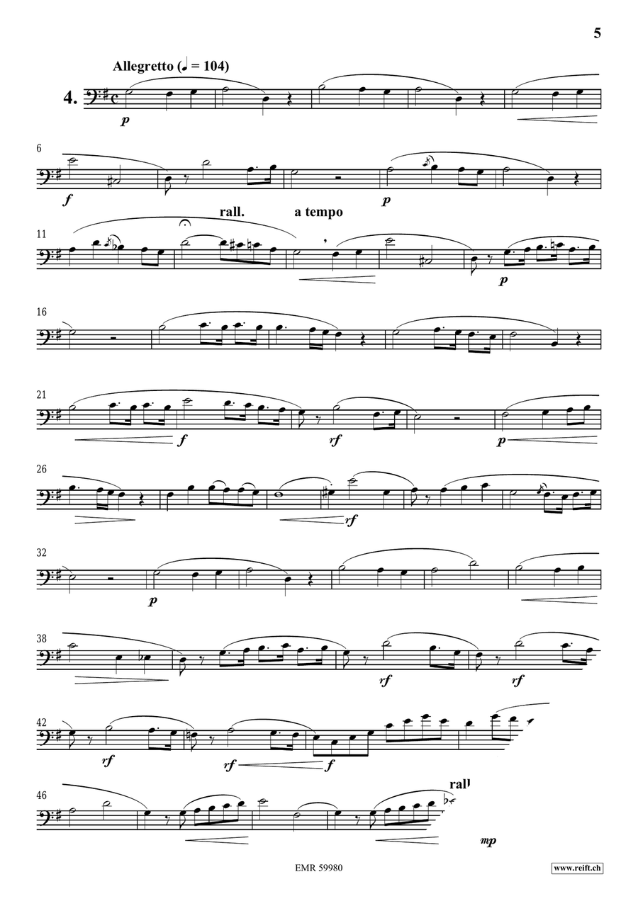 120 Melodic Studies in one volume Euphonium scores gallery preview page 5