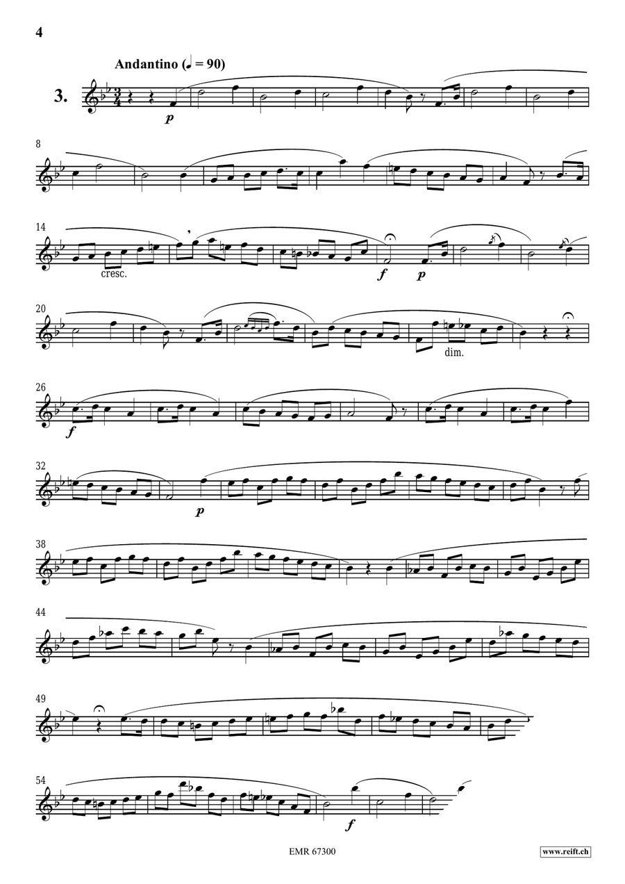 120 Melodic Studies in one volume Oboe Solo scores gallery preview page 4