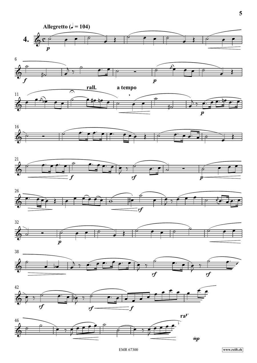 120 Melodic Studies in one volume Oboe Solo scores gallery preview page 5