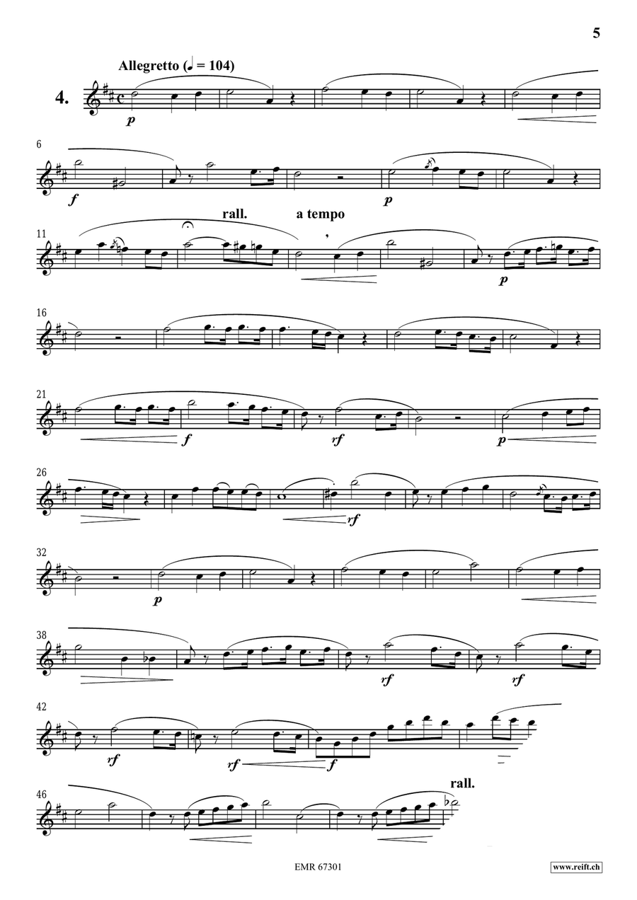 120 Melodic Studies in one volume Clarinet Solo scores gallery preview page 5