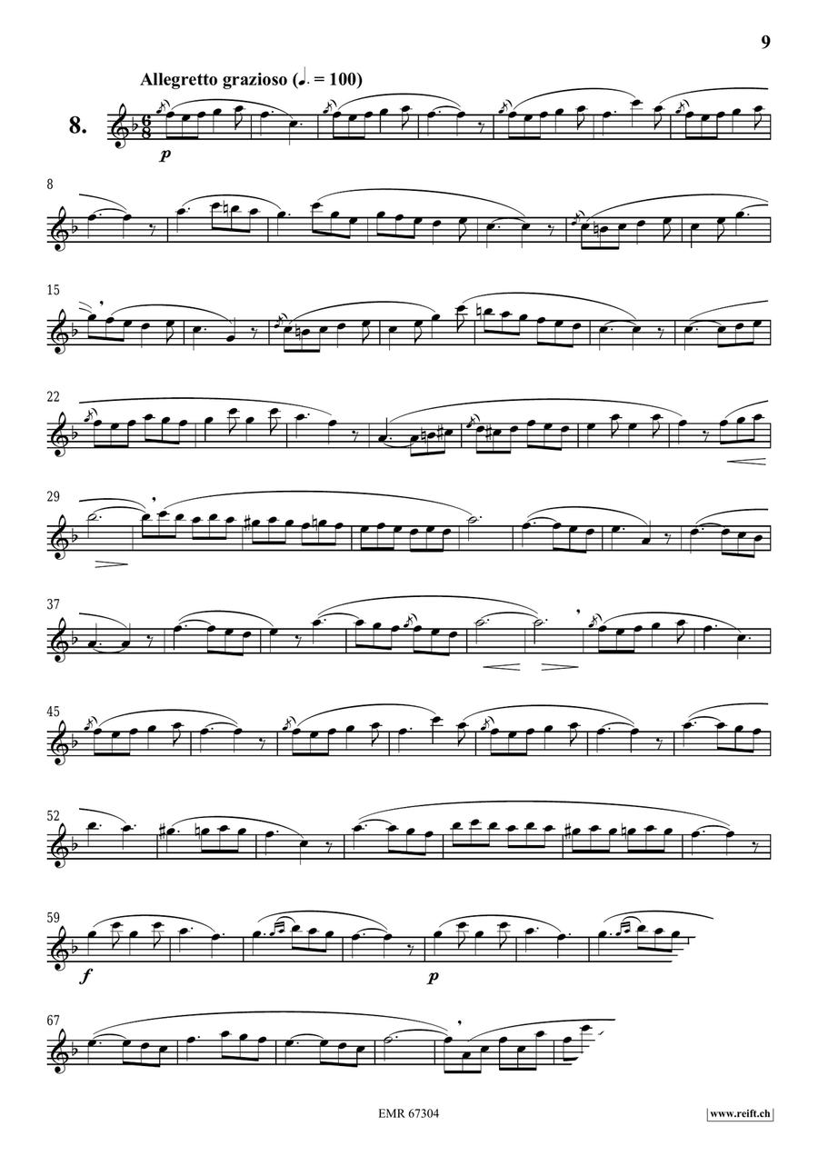 120 Melodic Studies in one volume Soprano Saxophone scores gallery preview page 9