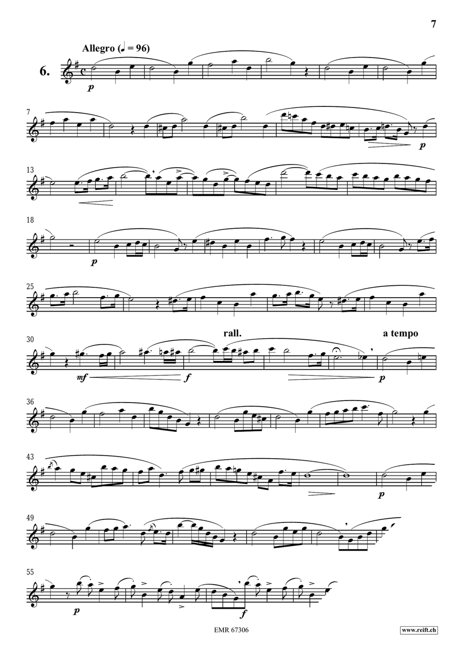 120 Melodic Studies in one volume Tenor Saxophone scores gallery preview page 7