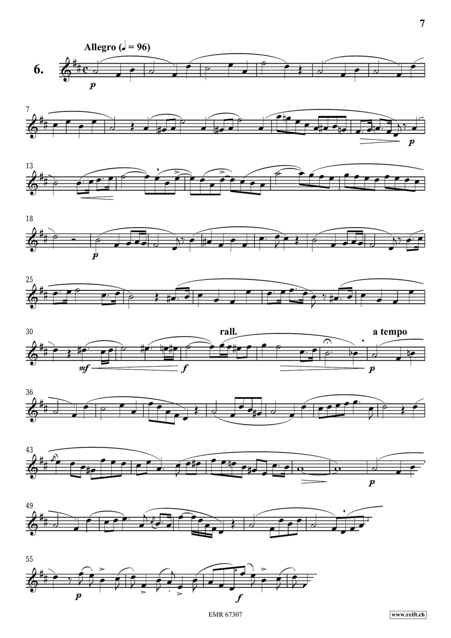 120 Melodic Studies in one volume Baritone Saxophone scores gallery preview page 7