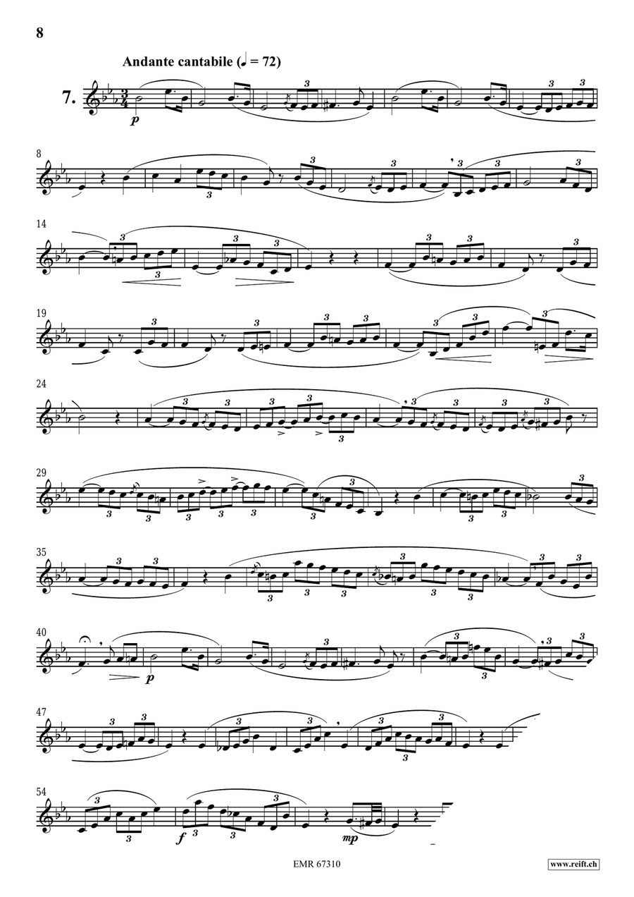 120 Melodic Studies in one volume Score scores gallery preview page 8