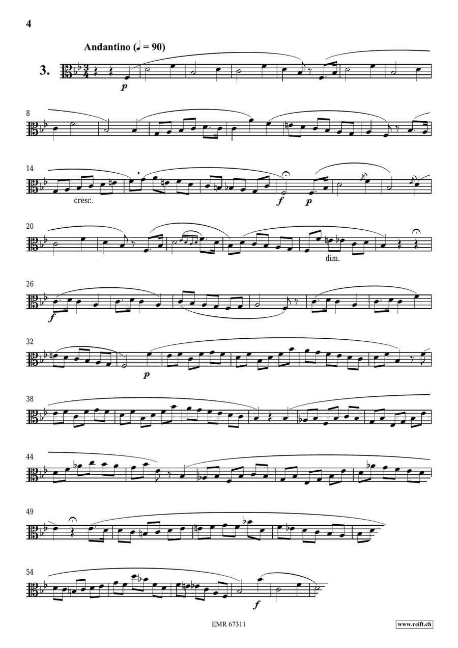 120 Melodic Studies in one volume Trombone scores gallery preview page 4