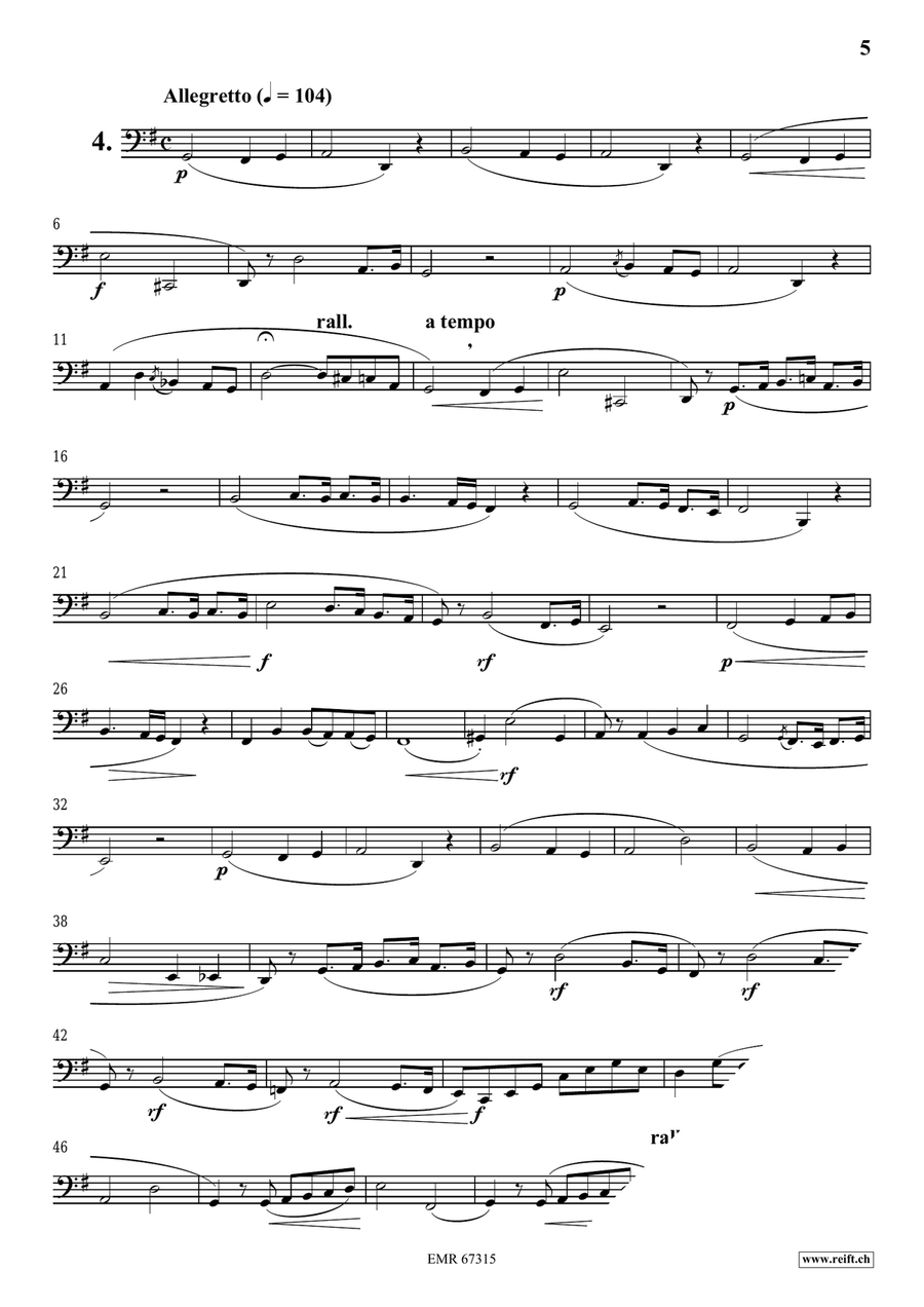 120 Melodic Studies in one volume Tuba scores gallery preview page 5