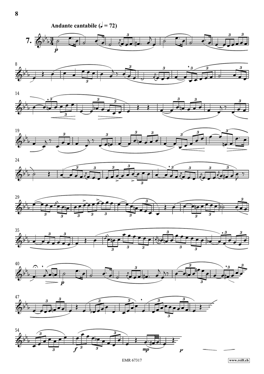 120 Melodic Studies in one volume Score scores gallery preview page 8