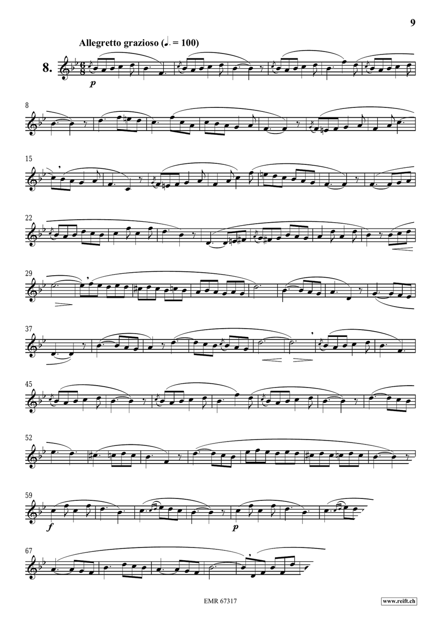 120 Melodic Studies in one volume Score scores gallery preview page 9