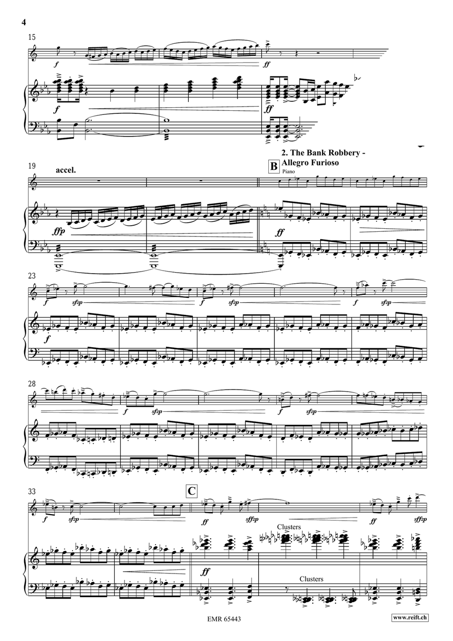 The Wild West Adventure The Wild West Adventure Alto Saxophone scores gallery preview page 6