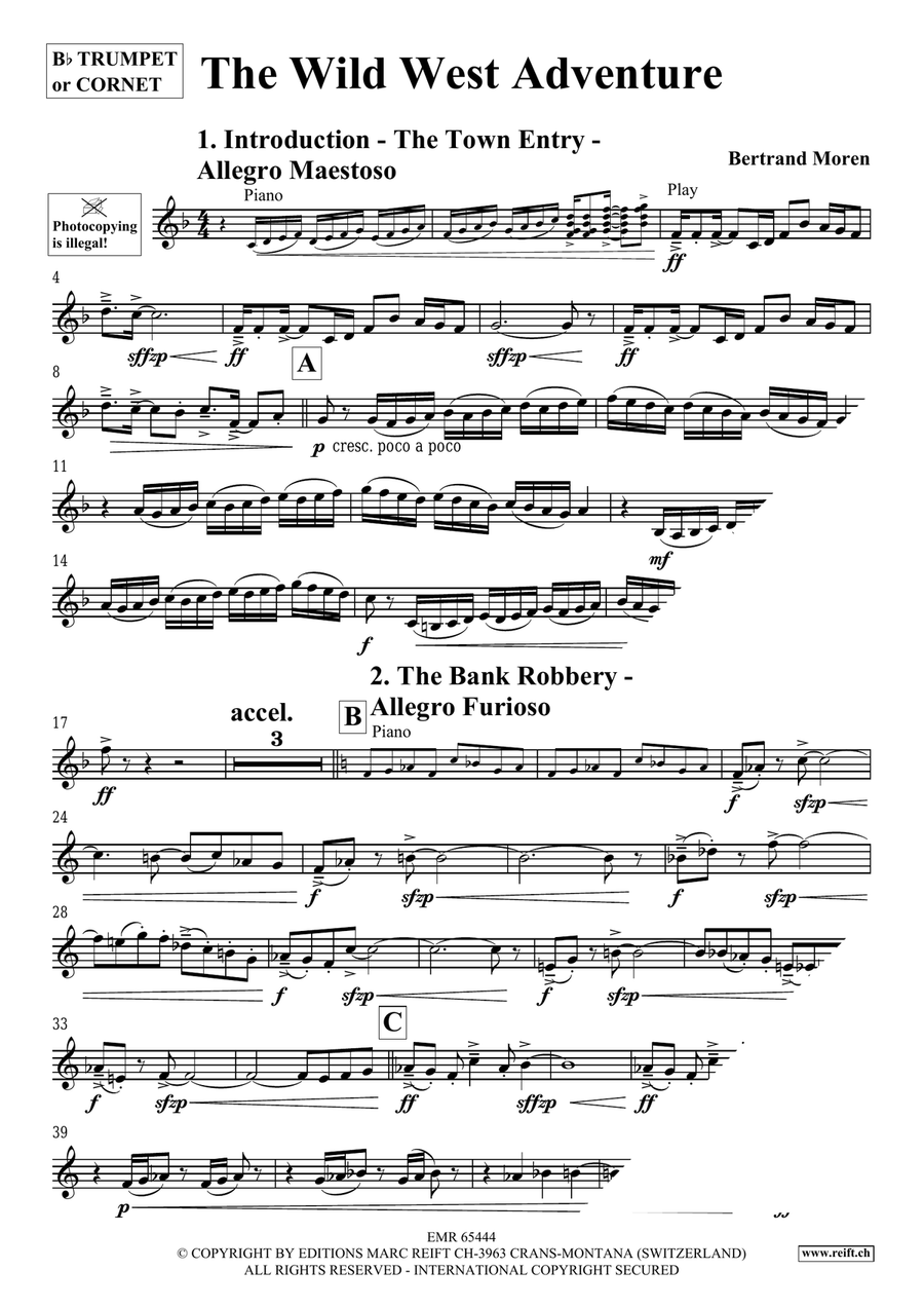 The Wild West Adventure The Wild West Adventure Cornet scores gallery preview page 4