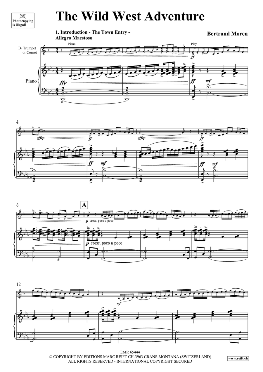 The Wild West Adventure The Wild West Adventure Cornet scores gallery preview page 5