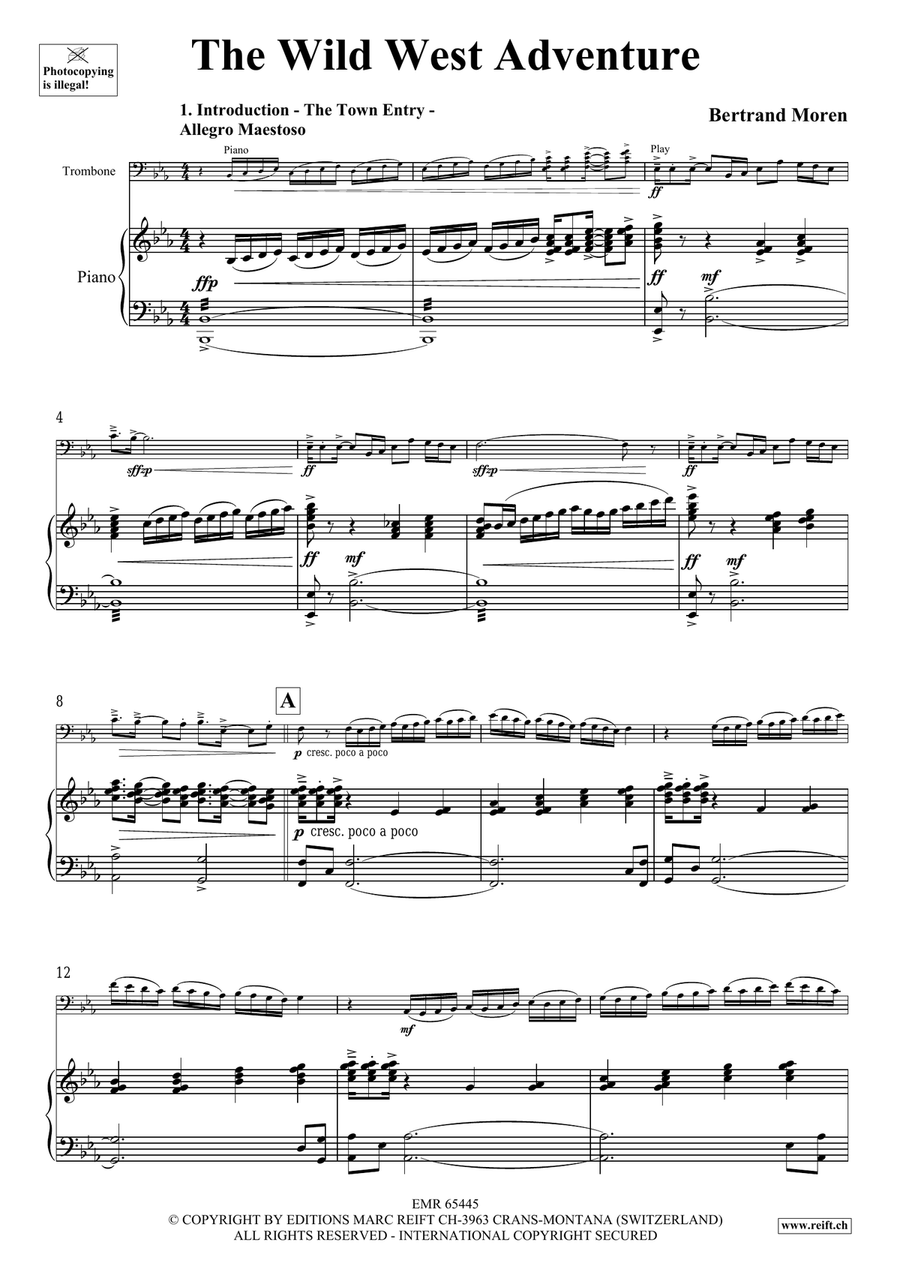 The Wild West Adventure The Wild West Adventure Piano Accompaniment scores gallery preview page 5