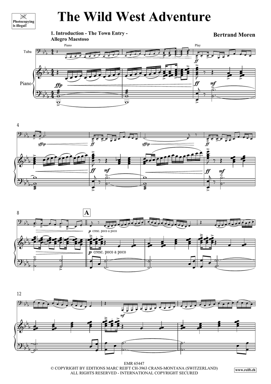 The Wild West Adventure The Wild West Adventure Tuba scores gallery preview page 5