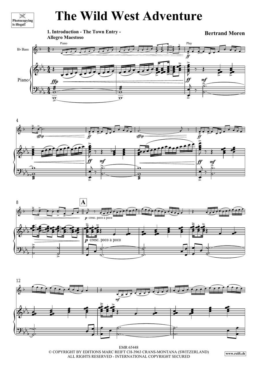 The Wild West Adventure The Wild West Adventure Voice Solo scores gallery preview page 5