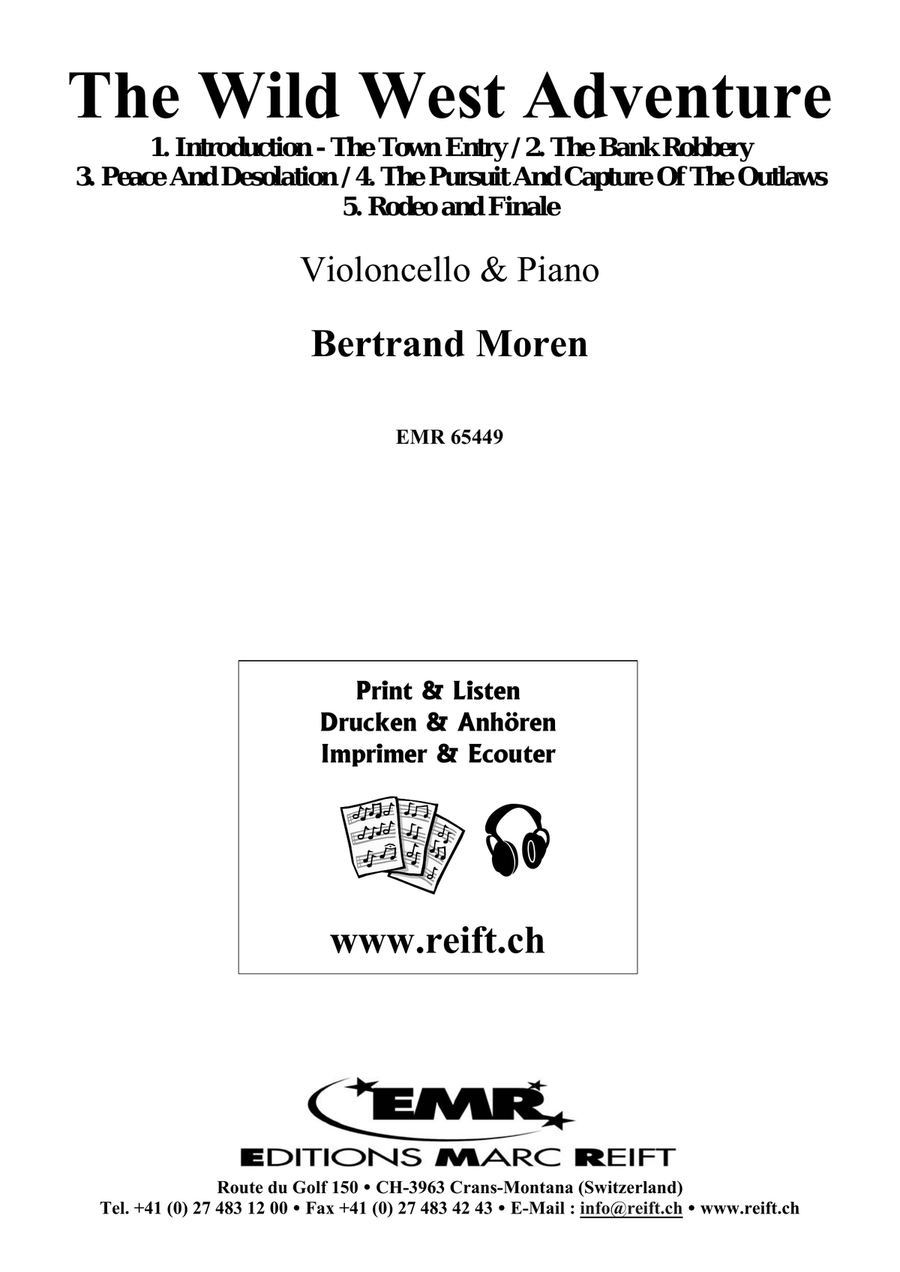 The Wild West Adventure The Wild West Adventure Piano Accompaniment scores gallery preview page 2