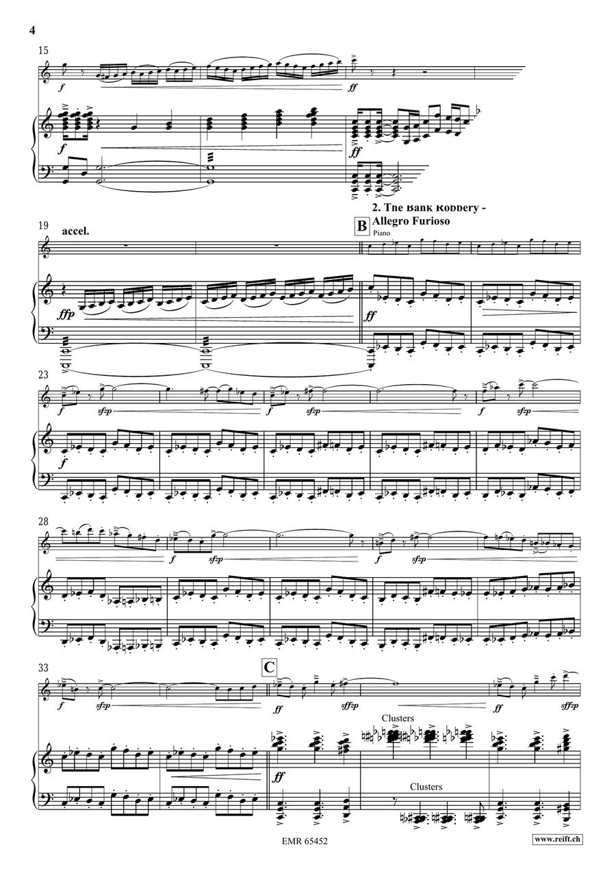 The Wild West Adventure The Wild West Adventure Flute Solo scores gallery preview page 6