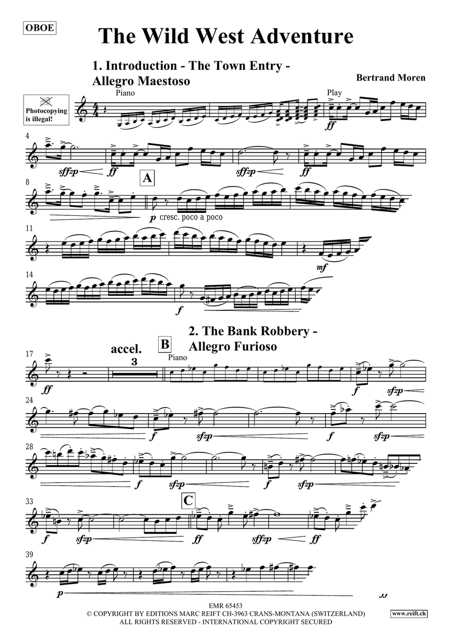 The Wild West Adventure The Wild West Adventure Piano Accompaniment scores gallery preview page 4