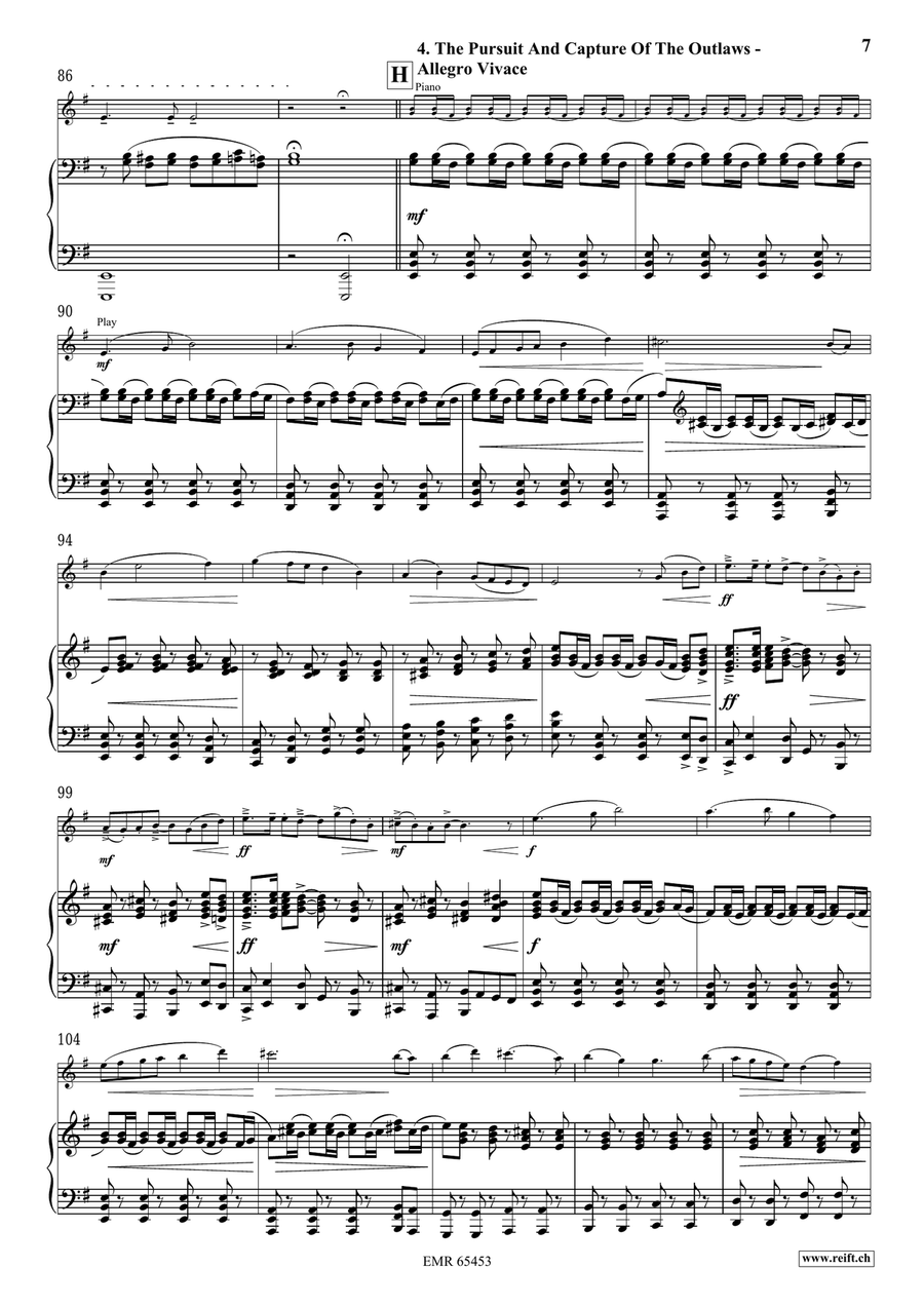 The Wild West Adventure The Wild West Adventure Piano Accompaniment scores gallery preview page 8