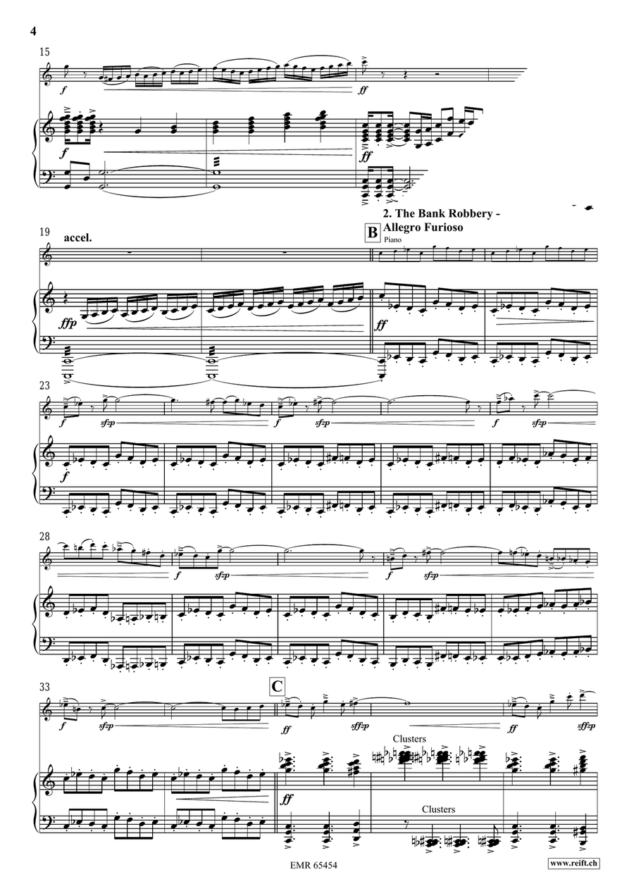 The Wild West Adventure The Wild West Adventure Violin Solo scores gallery preview page 6