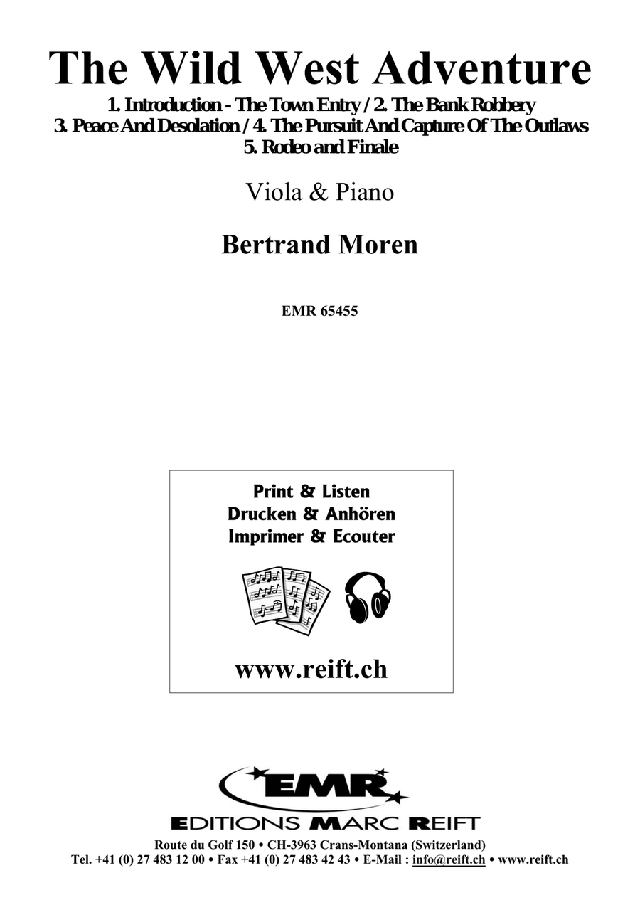 The Wild West Adventure The Wild West Adventure Piano Accompaniment scores gallery preview page 2