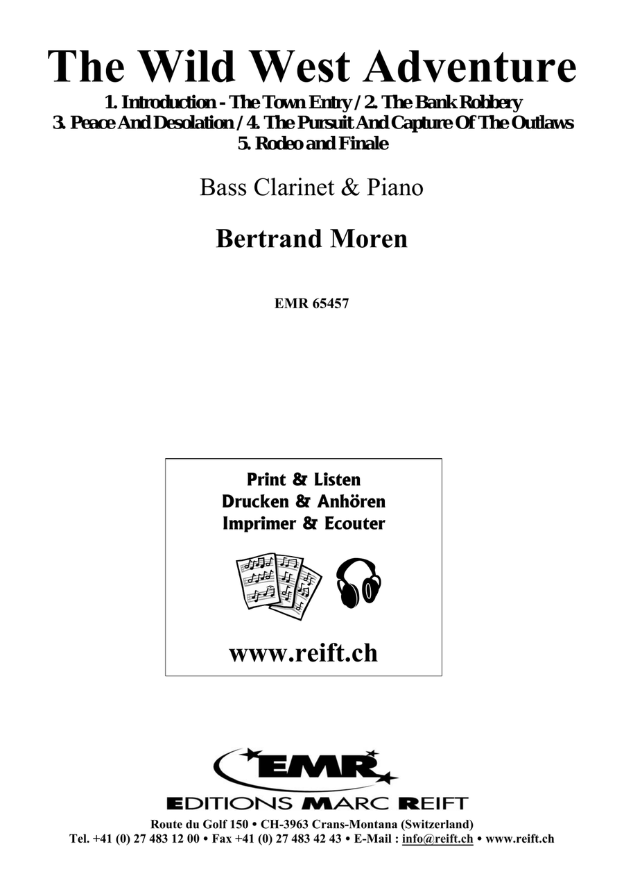The Wild West Adventure The Wild West Adventure Bass Clarinet scores gallery preview page 2