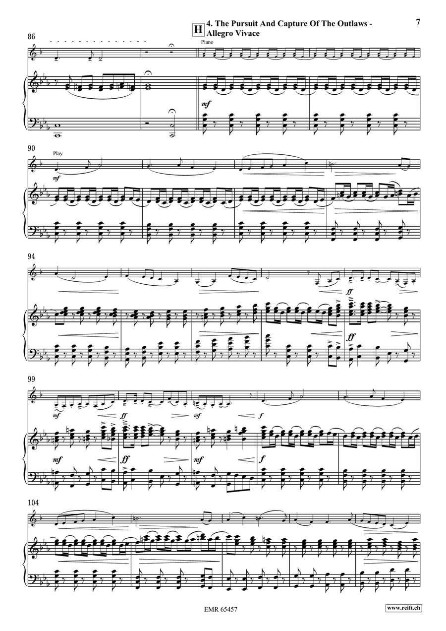 The Wild West Adventure The Wild West Adventure Bass Clarinet scores gallery preview page 8