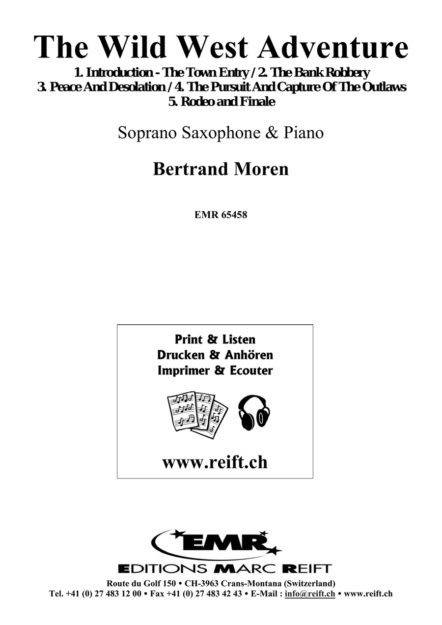 The Wild West Adventure The Wild West Adventure Soprano Saxophone scores gallery preview page 2
