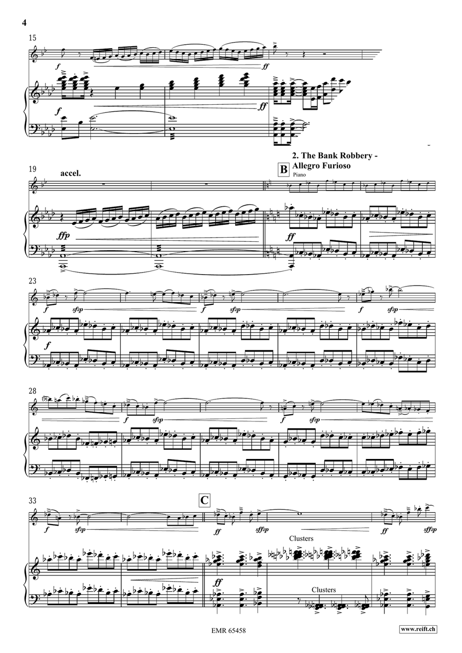 The Wild West Adventure The Wild West Adventure Soprano Saxophone scores gallery preview page 6