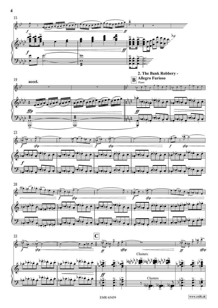 The Wild West Adventure The Wild West Adventure Tenor Saxophone scores gallery preview page 6