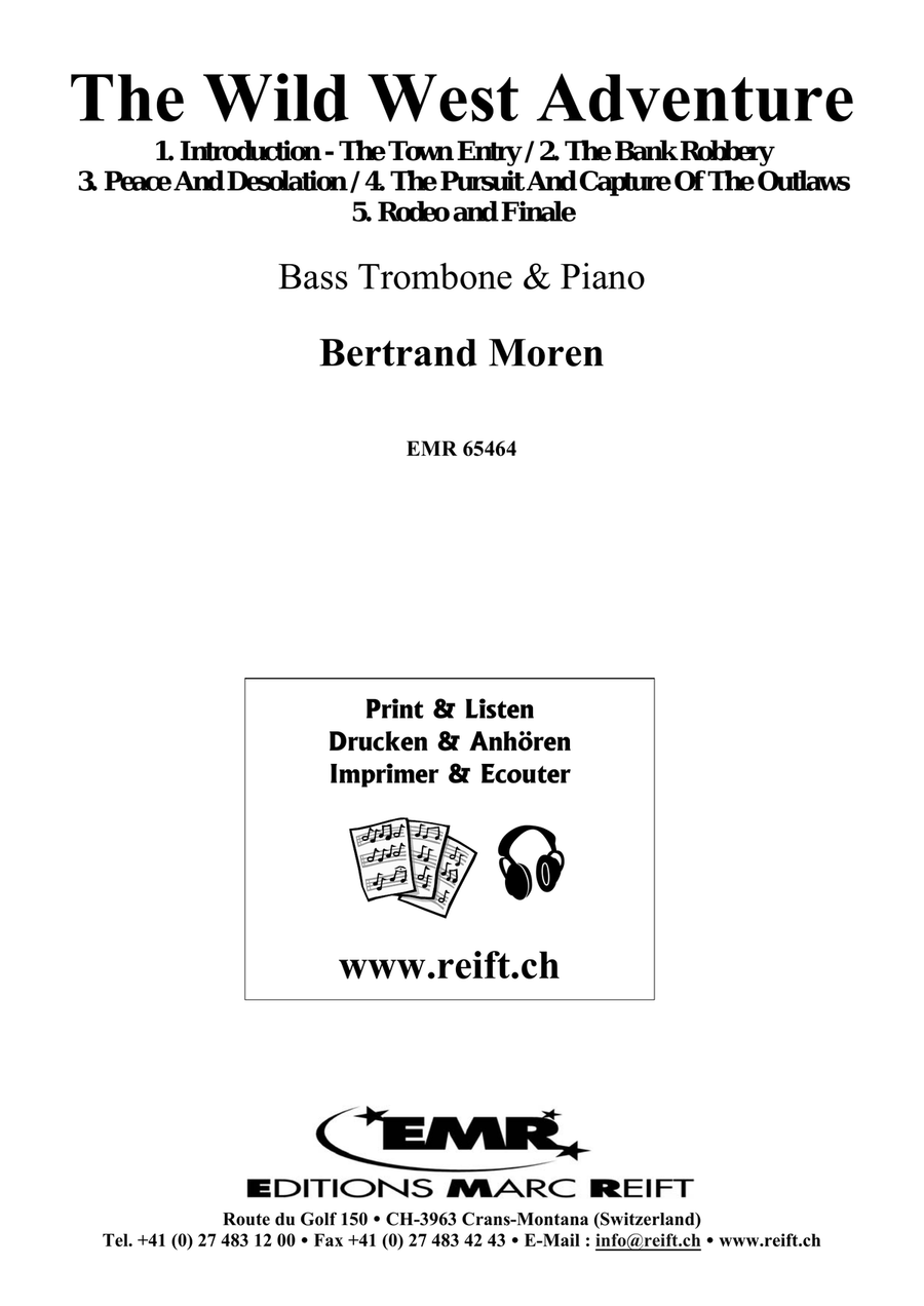 The Wild West Adventure The Wild West Adventure Bass Trombone scores gallery preview page 2