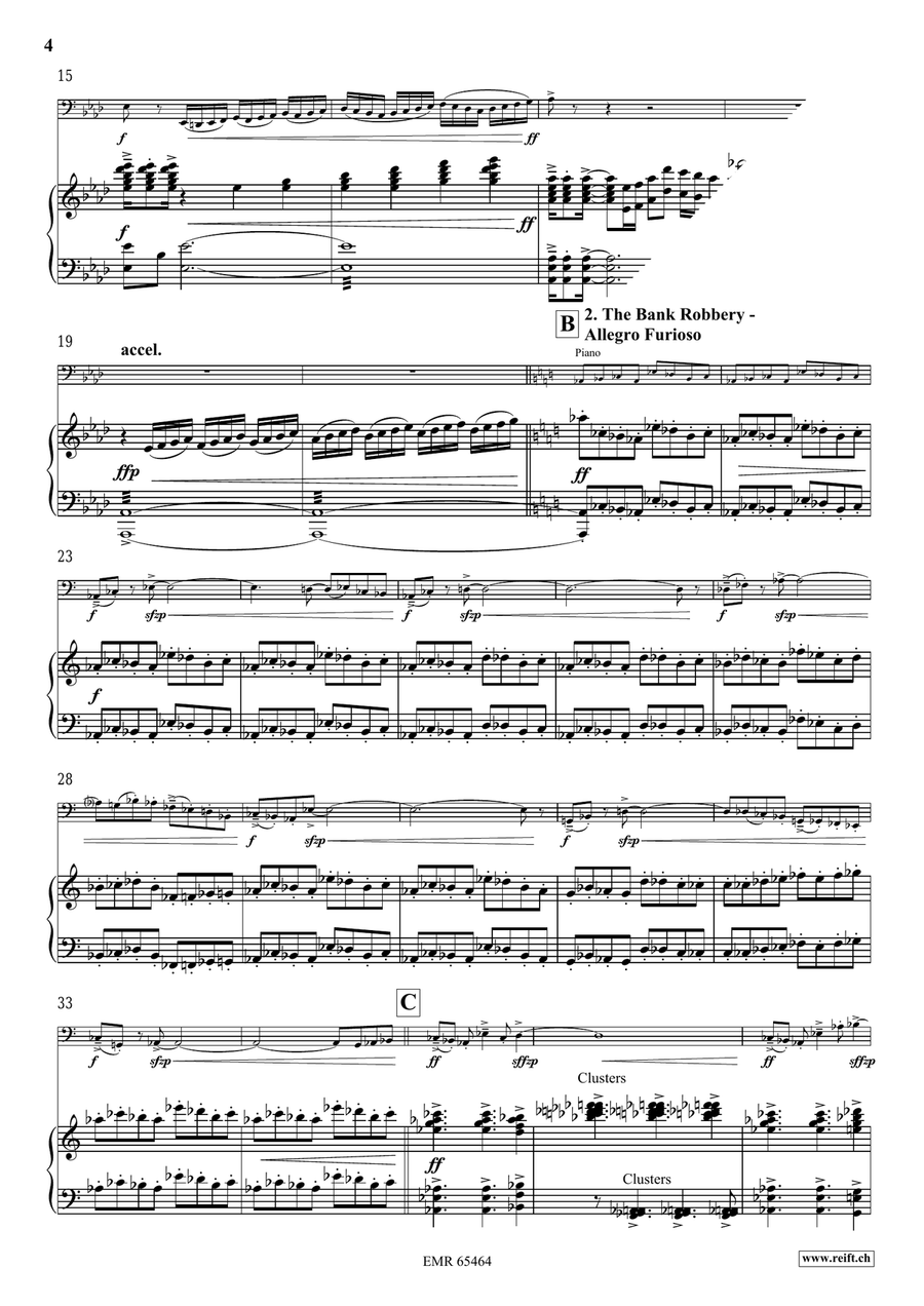 The Wild West Adventure The Wild West Adventure Bass Trombone scores gallery preview page 6