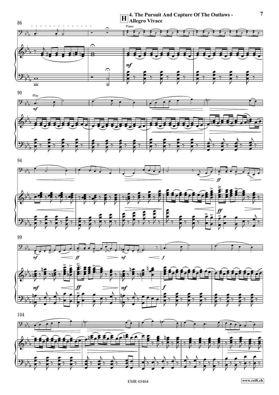 The Wild West Adventure The Wild West Adventure Bass Trombone scores gallery preview page 8
