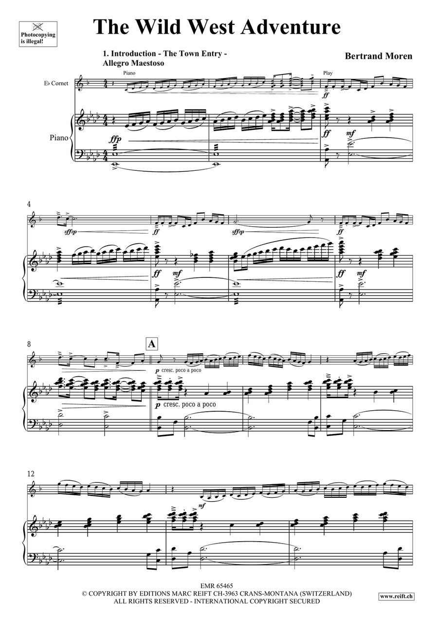 The Wild West Adventure The Wild West Adventure Cornet scores gallery preview page 5