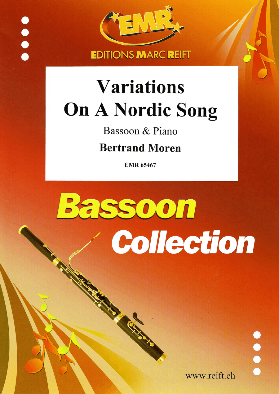 Variations On A Nordic Song Bassoon Solo scores gallery preview page 1